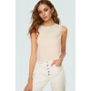 Yazlık Kolsuz Crop Bluz Rahat Günlük Polyester Dokuma Kumaş Ve Şık Özel Tasarım