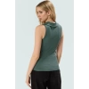 Yazlık Kolsuz Kaşkorse Bluz Rahat Kalıp Pamuklu Kumaş Günlük Stil Modern Yüksek Kalite