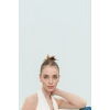 Yazlık Kolsuz Örme Bluz Fitted Boyundan Bağlamalı Rahat Ve Şık Kaliteli İşçilik