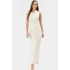 Yazlık Midi A line Triko Elbise Şık ve Rahat Günlük Kullanım Modern Stil Özel Tasarım