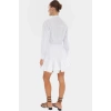 Yazlık Mini Elbise Pamuklu Terrycotton Kumaş Rahat Günlük Stil Özenle Seçilmiş Seçkin Malzeme