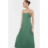 Yazlık Örme Maxi Elbise A Line Çok Çiçek Baskı Rahat ve Şık Modern Stil