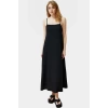 Yazlık Örme Maxi Elbise A Line Çok Çiçek Baskı Rahat ve Şık Modern Stil