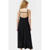 Yazlık Örme Maxi Elbise A Line Çok Çiçek Baskı Rahat ve Şık Modern Stil