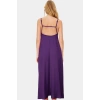 Yazlık Örme Maxi Elbise A Line Çok Çiçek Baskı Rahat ve Şık Modern Stil