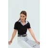 Yazlık Ribana Bluz Modern Fitted Kalıp ve Polo Yaka Dayanıklı Malzeme Stil
