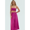 Yazlık Şık Kadın Uzun Bluz Etek Takım Viskoz Kumaş Rahat Plaj Kombin Modern Stil Yüksek Kalite