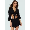 Yazlık Viskoz Dokuma Bluz Şort Takım Plaj Modası Özel Tasarım Mükemmel Uyum Modern Stil