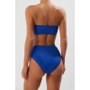 New Leopard Strapless High Waist Hipster Patterned Strapless High Waist Hipster Bikini Set