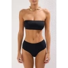 New Leopard Strapless High Waist Hipster Patterned Strapless High Waist Hipster Bikini Set