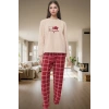 Yumuşak Polar Kumaşlı Ekose Pijama Takımı Kışlık Konfor Özel Tasarım Özenle Seçilmiş