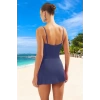 Yüzme Kıyafeti Tasarım Mayo Su Sporları İçin Esnek Kumaş Deniz Swimsuit