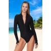 Yüzme Kıyafeti Tasarım Mayo Swimsuit Yüksek Konfor UV Korumalı Su Sporları İçin Mayosu