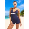 Yüzme Kıyafeti Tasarım Mayo UV Korumalı Deniz Esnek Kumaş Mayosu Swimsuit