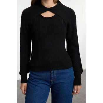 Kadın Moda Şık Bisiklet Yaka Standart Kol Regular Yumuşak Dokulu İkili Takım Bolerolu Triko Kazak