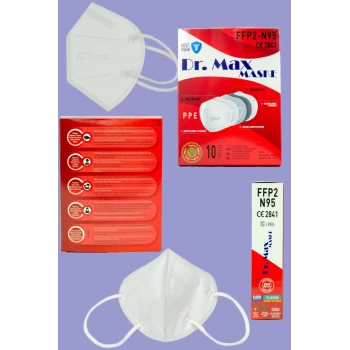 Ffp2 N95 Meltblown Maske Güvenli 5 Katlı Koruma 20 Adet