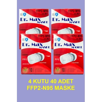 Ffp2 N95 Meltblown Mask Five Layer Protection 10 x 4 Box