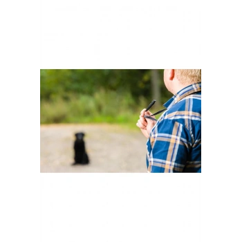 Köpek Eğitim Düdüğü Anahtarlık 2 in 1 Çift Frekanslı 4 kHz ve 10kHz Ses Çıkarır