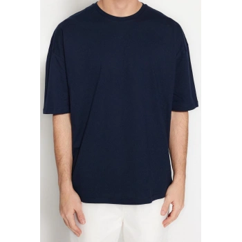 Yeni Sezon Oversize %100 Pamuk Bisiklet Yaka Kısa Kol Baskılı Desenli Günlük T-Shirt