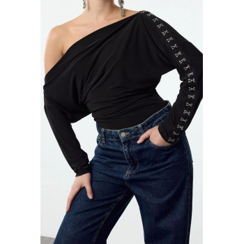 Stil Kadın bluz Regular Örme Fitted Kalıp