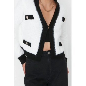 Kadın Modern Tarz Regular V Yaka Regular Triko Hırka