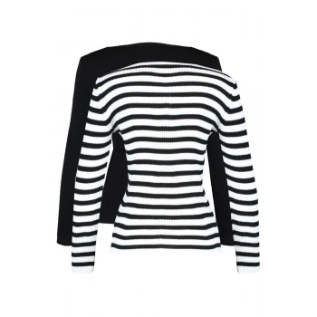 Kadın Modern Tarz Rahat Uzun Bisiklet Yaka Düz Kol Regular Triko Kazak