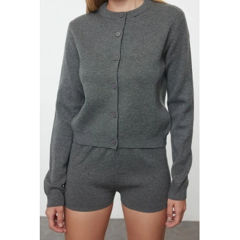 Tarz Kadın Modern Normal Bel Boru Paça Bisiklet Yaka Premium İplik Özel İplik Şortlu Alt-Üst Takım