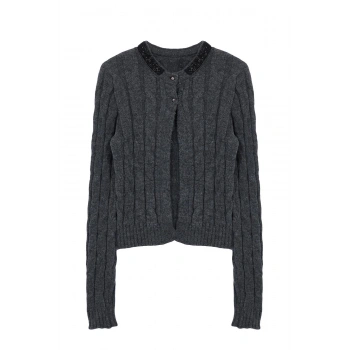 Stil Modern Kadın Regular Standart Kol Bisiklet Yaka Yumuşak Dokulu Saç Örgülü Triko Kazak