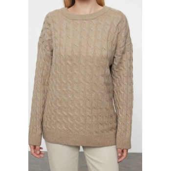 Stil Modern Kadın Regular Standart Kol Bisiklet Yaka Couple Yumuşak Dokulu Basic Triko Kazak