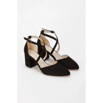 Kadın Moda Şık Klasik Kısa Düğün Nişan Gece Abiye Ayakkabısı