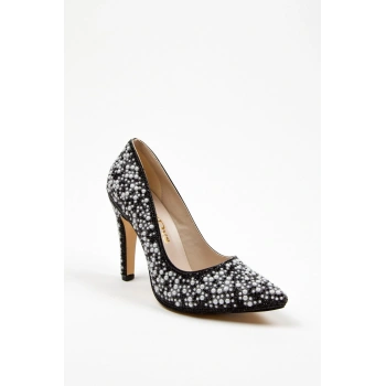 Gold Full Inci Aynalı Klasik Topuklu Kadın Abiye Ayakkabı Kadın Topuklu Şık Gece Ayakkabısı