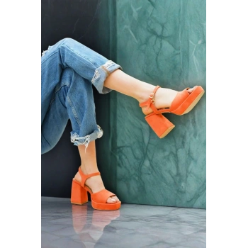 Stil Modern Kadın Alçak Platform Topuklu Ayakkabı Özel Tasarım Gündüz Gece Abiye Ayakkabı