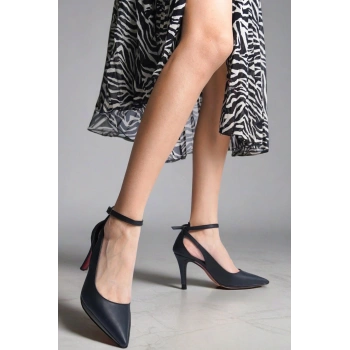 Stil Modern Kadın Tek Baret Kısa Topuklu Ayakkabı Özel Tasarım Gündüz Gece Abiye Ayakkabı