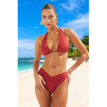 Üçgen Bikini Takımı Özel Tasarım Klora Dayanıklı Şık Detaylı Yaz Koleksiyonu
