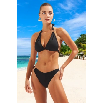 Üçgen Bikini Takımı Yaz Koleksiyonu Özel Tasarım Şık Detaylı Hızlı Kuruyan Klora Dayanıklı