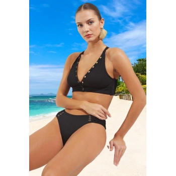 Bikini Takımı Şık Detaylı Klora Dayanıklı Su Sporları İçin Ergonomik Kesim Yaz Koleksiyonu