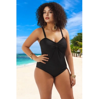 Konforlu Askılı Rahat Kesim Büyük Beden Mayo Her Bedende Şıklık Yaz Koleksiyonu Tam Destek