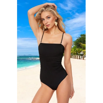 Straplez Mayo Hızlı Kuruyan Yaz Koleksiyonu Esnek Kumaş Banyo Kıyafeti