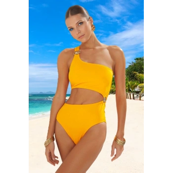 Tek Omuz Mayokini Premium Kalite Hızlı Kuruyan Su Sporları İçin Şık Detaylı Yaz Koleksiyonu