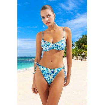 Tasarım Bikini Takımı Yaz Koleksiyonu Şık Detaylı Su Sporları İçin Premium Kalite