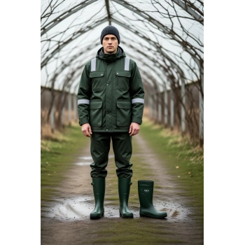 Anka Pro İş Güvenliği Çizmesi 904 Mekap Çelik Burunlu Geçirmez Kaymaz