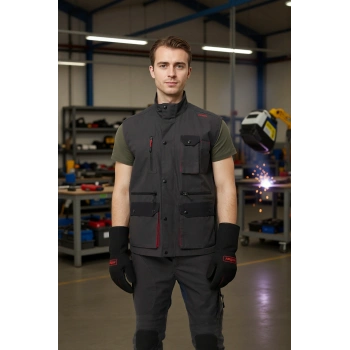 Armadillo Ripstop Çok Cepli Yelek ISG Galium İş Outdoor Hafif Fonksiyonel Tasarım