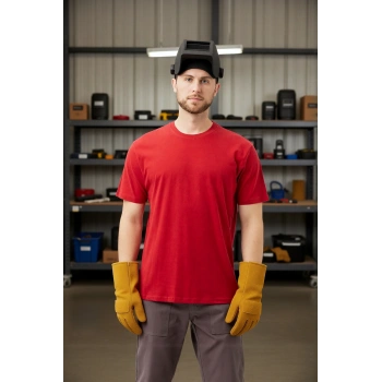 Basic Bisiklet Yaka Tişört 100 Pamuk Galanthus shırt