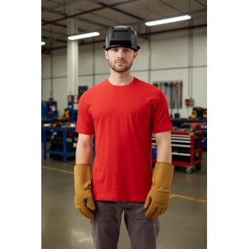 Basic Bisiklet Yaka Tişört 100 Pamuk Galanthus shırt