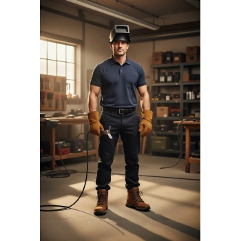 G5558NKU Nubuk Kum Erkek Outdoor Bot Su Geçirmez Kaymaz Taban Casual