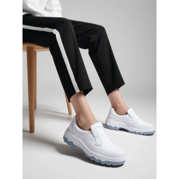 Cilt Deri İş Ayakkabısı 060 Su Geçirmez Çelik Burunlu Mekap Suya