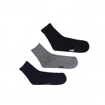 Premium Bambu -yarım Konç Gri-lacivert-siyah