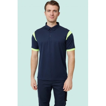 DryTouch Polo Yaka Tişört İş Güvenliği Allium Nefes Alabilir Hafif Konforlu Günlük İçin