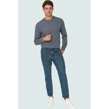 Erkek Denim Kot Pantolon Pamuk Relaxed Fit Dar Paça Günlük Stil Yaz Aylarının Vazgeçilmezi
