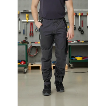 Erkek Gabardin İş Pantolonu Allium Pantolon Şık Konforlu Outdoor